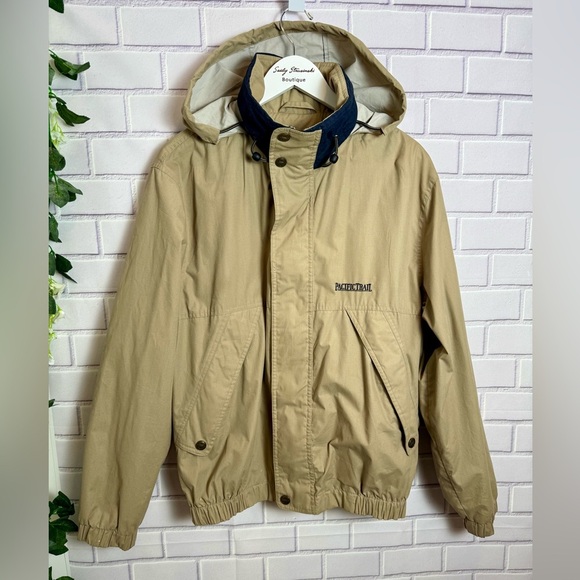 Vintage Pacific Trail Classic Men's Hooded Jacket Size M - Picture 4 of 10